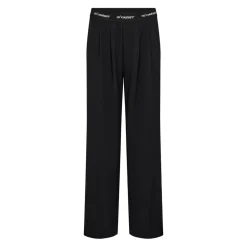 DAMES Co'Couture Broeken^e Logo Pant met wijde pijpen