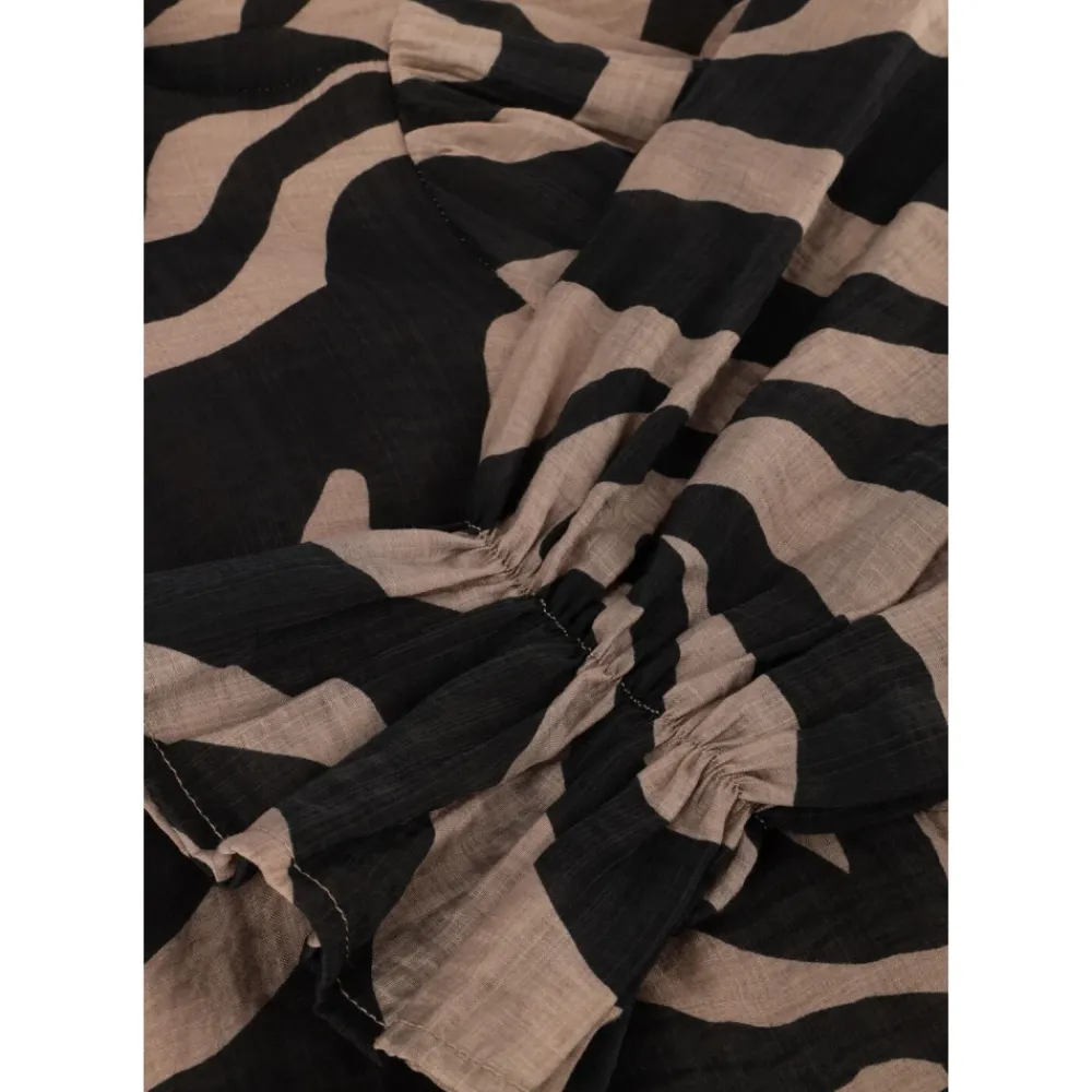 DAMES Bruuns Bazaar e Midi Jurk voor Herfst/Winter