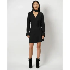 DAMES Dante 6 Jurken^e Mini V-Hals Cirkel Jurk