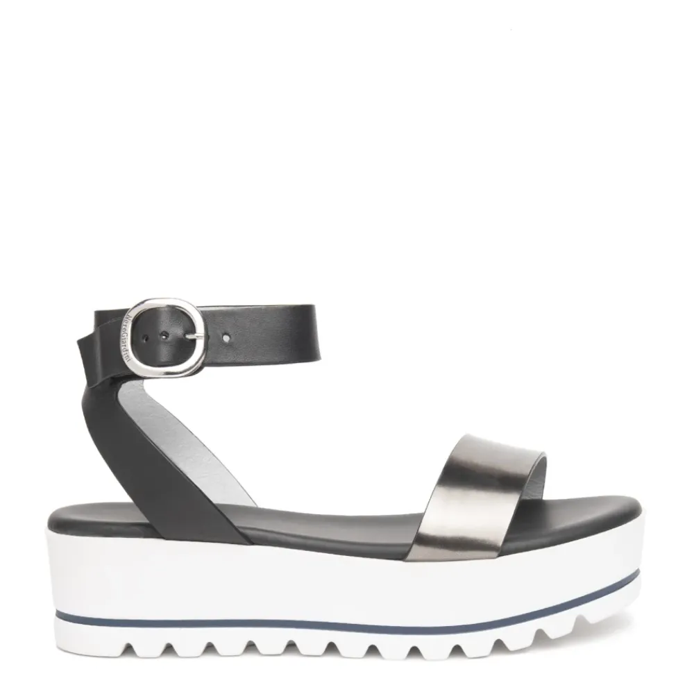 DAMES Nerogiardini Sandalen^e Platte Sandalen