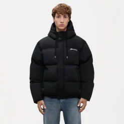 Heren FLÂNEUR Jassen^e Pufferjas met Handtekeninglogo