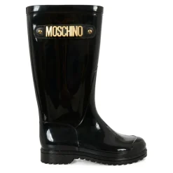 Moschino Regenlaarzen^e regenlaarzen met metalen logo