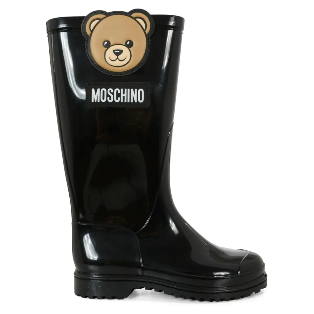 Moschino Regenlaarzen^e regenlaarzen met Teddy Bear