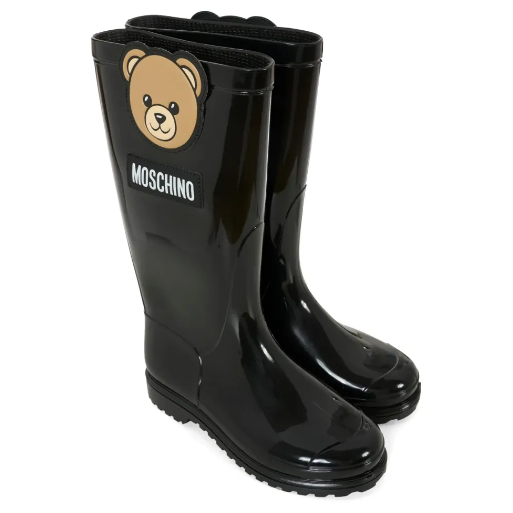 Moschino Regenlaarzen^e regenlaarzen met Teddy Bear