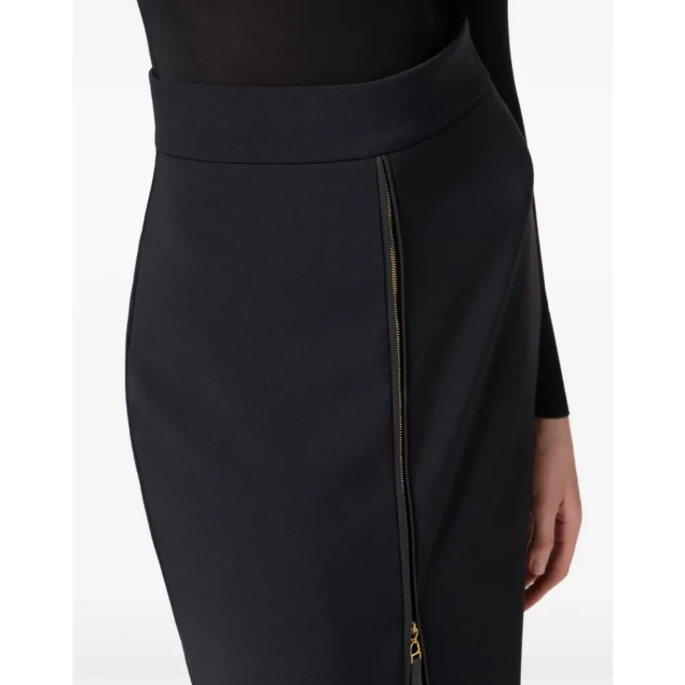 DAMES Elisabetta Franchi Rokken^e Rok met Rits aan de Voorkant