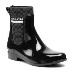 DAMES Coach e rubberen Wellington laarzen