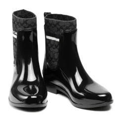 DAMES Coach e rubberen Wellington laarzen