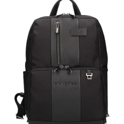 Heren Piquadro Rugzakken^e Rugzak Leer en Stof