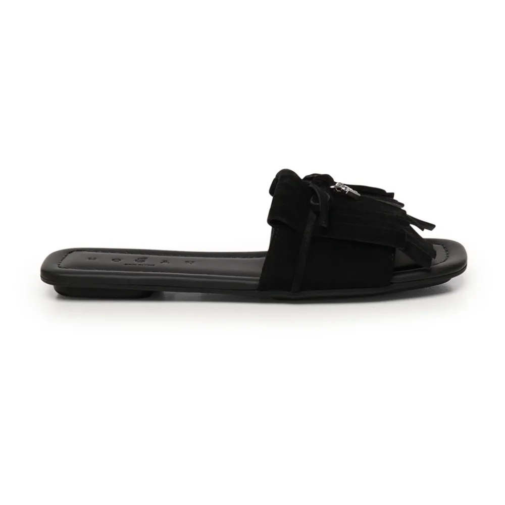DAMES Hogan Slippers^e Sandalen met Franjes