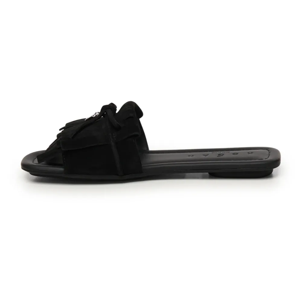 DAMES Hogan Slippers^e Sandalen met Franjes