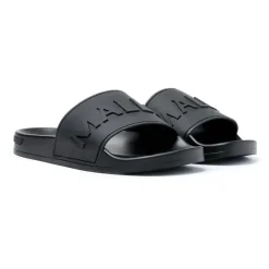 Heren Mallet London e Serif Slide Sandalen