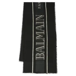 Balmain e Sjaal met Franjes en Logo