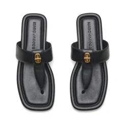 DAMES Marc Jacobs Slippers^e Slip-On Schoenen met Logozool