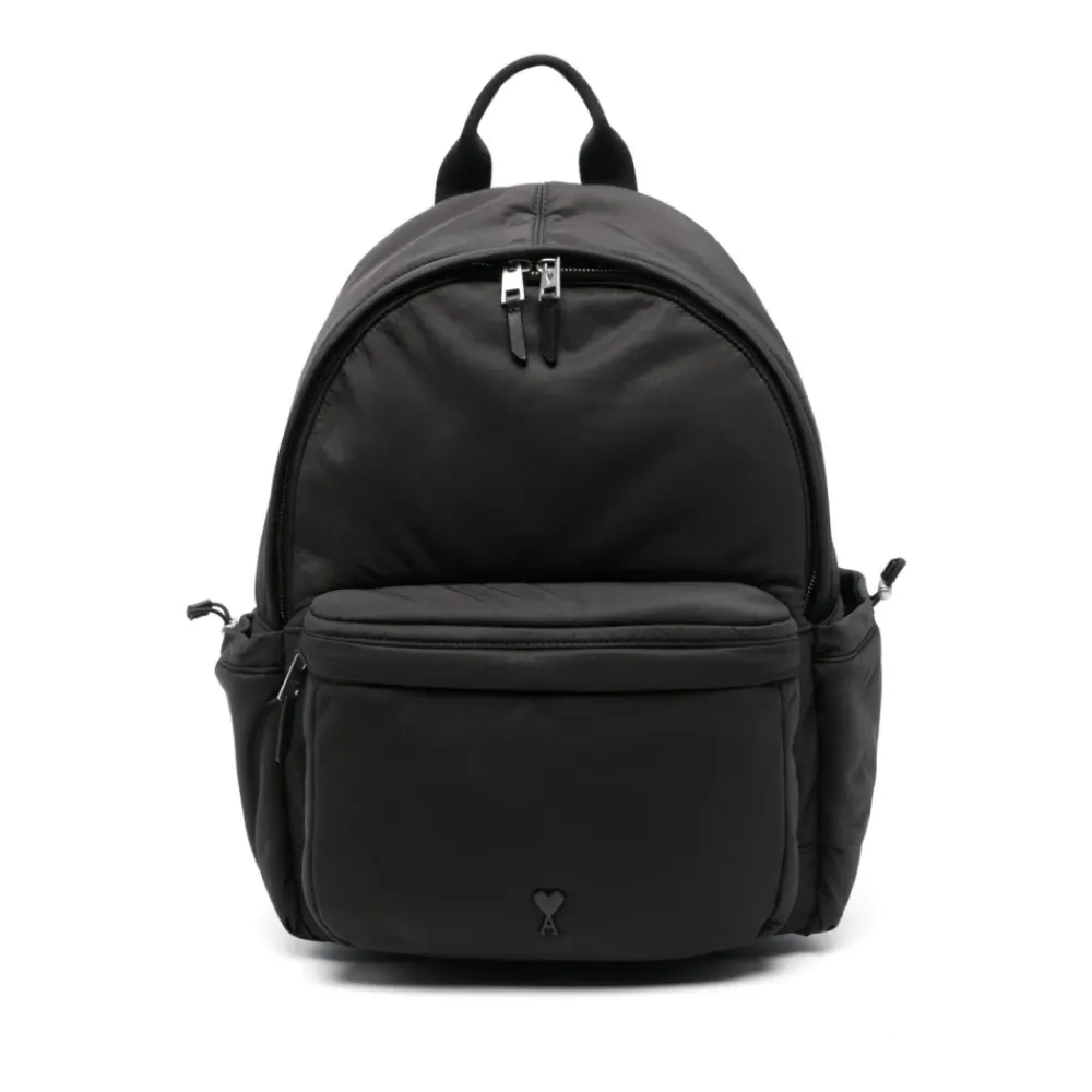 Heren Ami Paris e Stijlvolle Rugzak met Ritssluiting