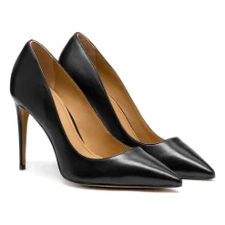 DAMES Kazar Pumps^e stiletto's van graanleer
