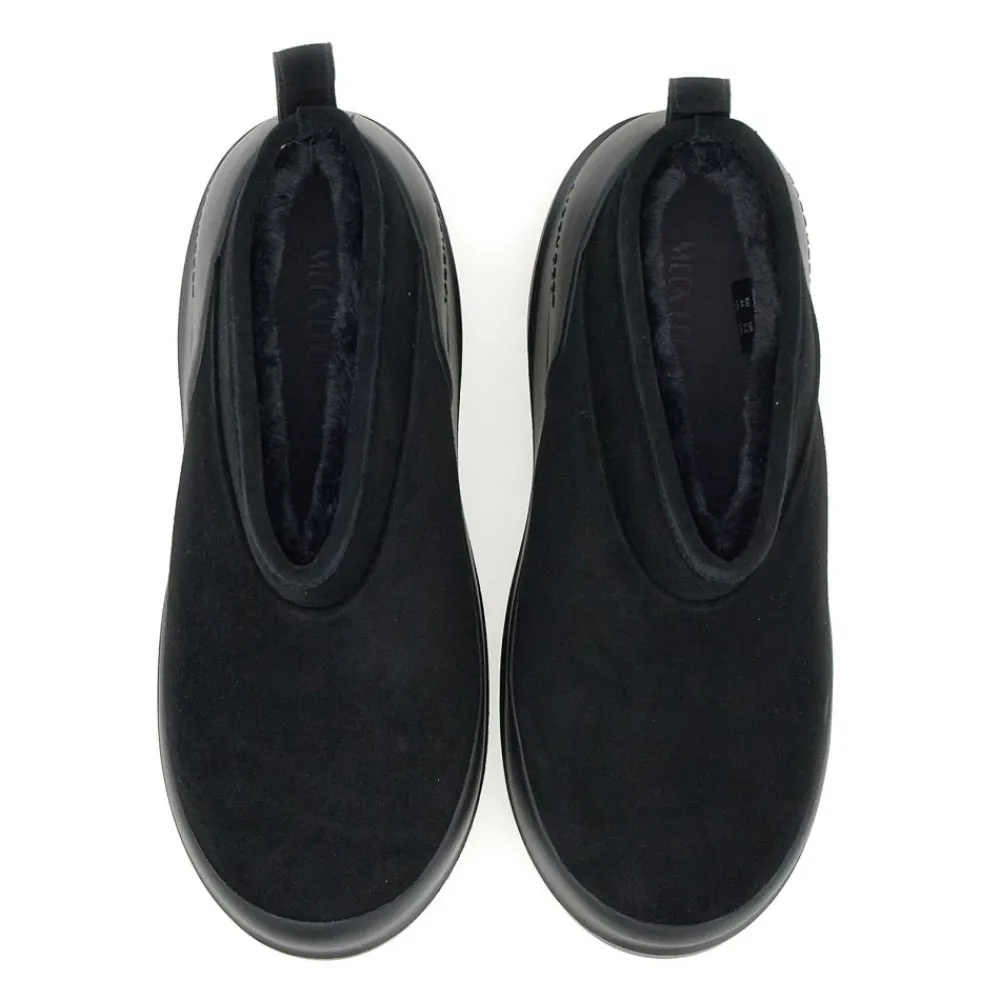 Heren Moon Boot e Suède Bontgevoerde Winterlaarzen