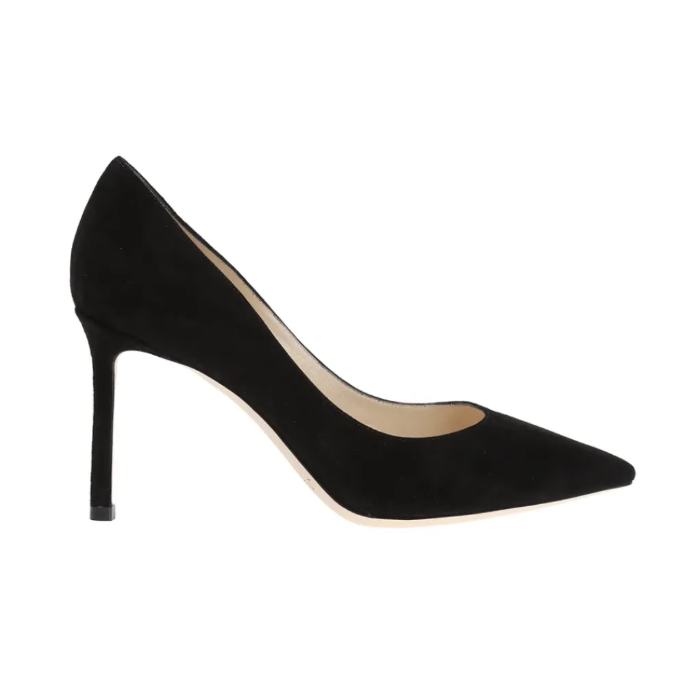 DAMES Jimmy Choo e suède pumps met puntneus
