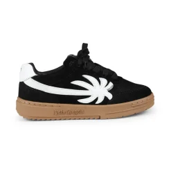 Palm Angels Sneakers^e Suède Sneakers met Wit Detail