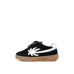 Palm Angels Sneakers^e Suède Sneakers met Wit Detail
