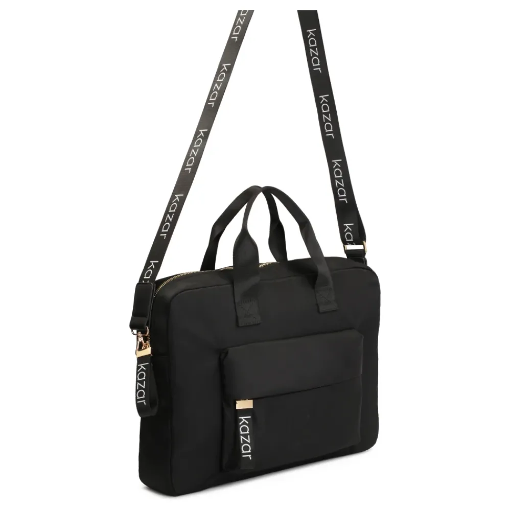 DAMES Kazar e Textiel Laptoptas met Handvatten