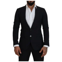 Heren Dolce & Gabbana Kostuums^e Wol Formele Taormina Blazer
