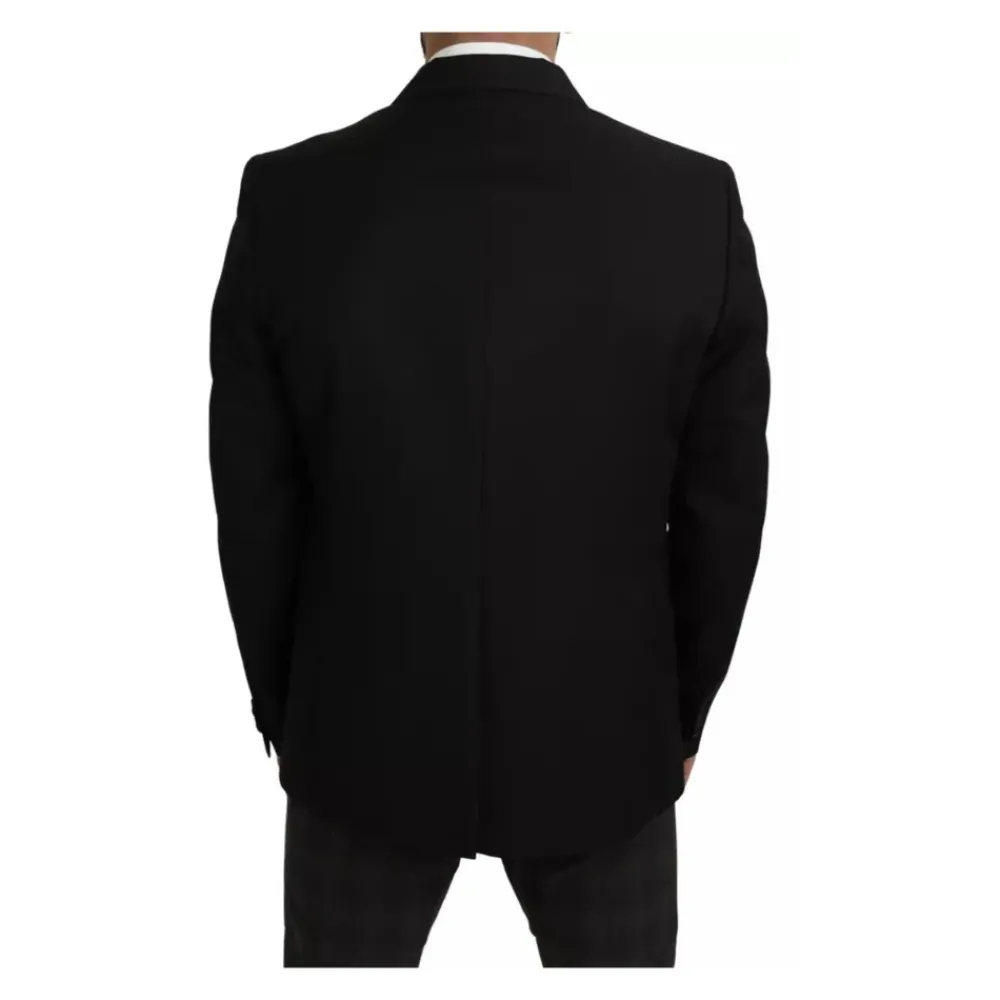 Heren Dolce & Gabbana Kostuums^e Wol Slim Fit Blazer
