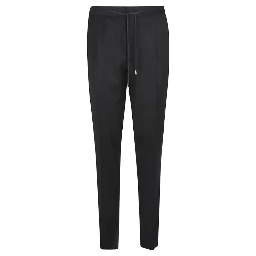 Heren Lardini Broeken^e Wollen Blend Broek AW25