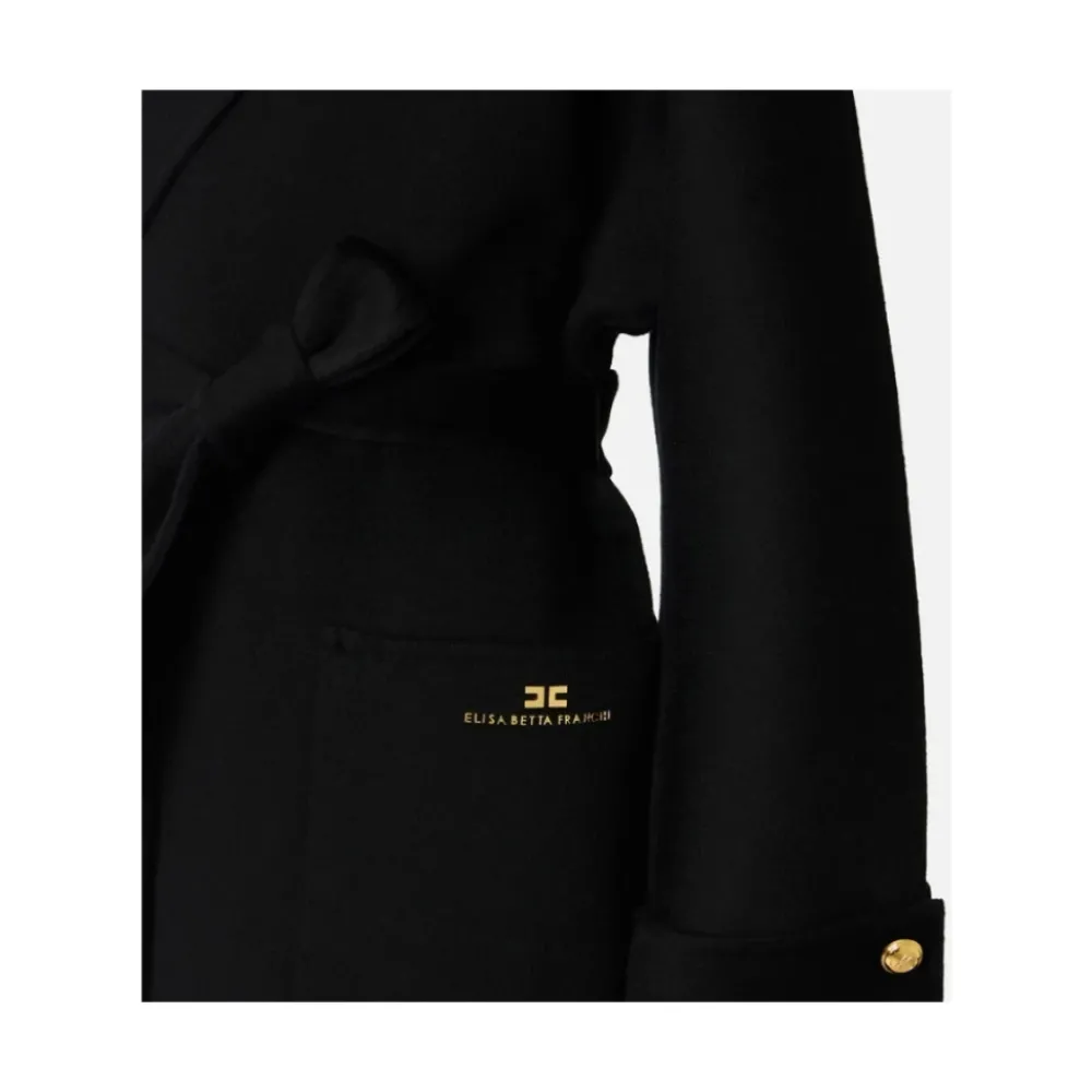 DAMES Elisabetta Franchi Trenchcoats & Mantels^e Wollen Omslagjas