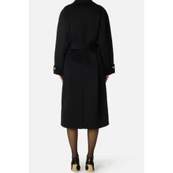 DAMES Elisabetta Franchi Trenchcoats & Mantels^e Wollen Omslagjas