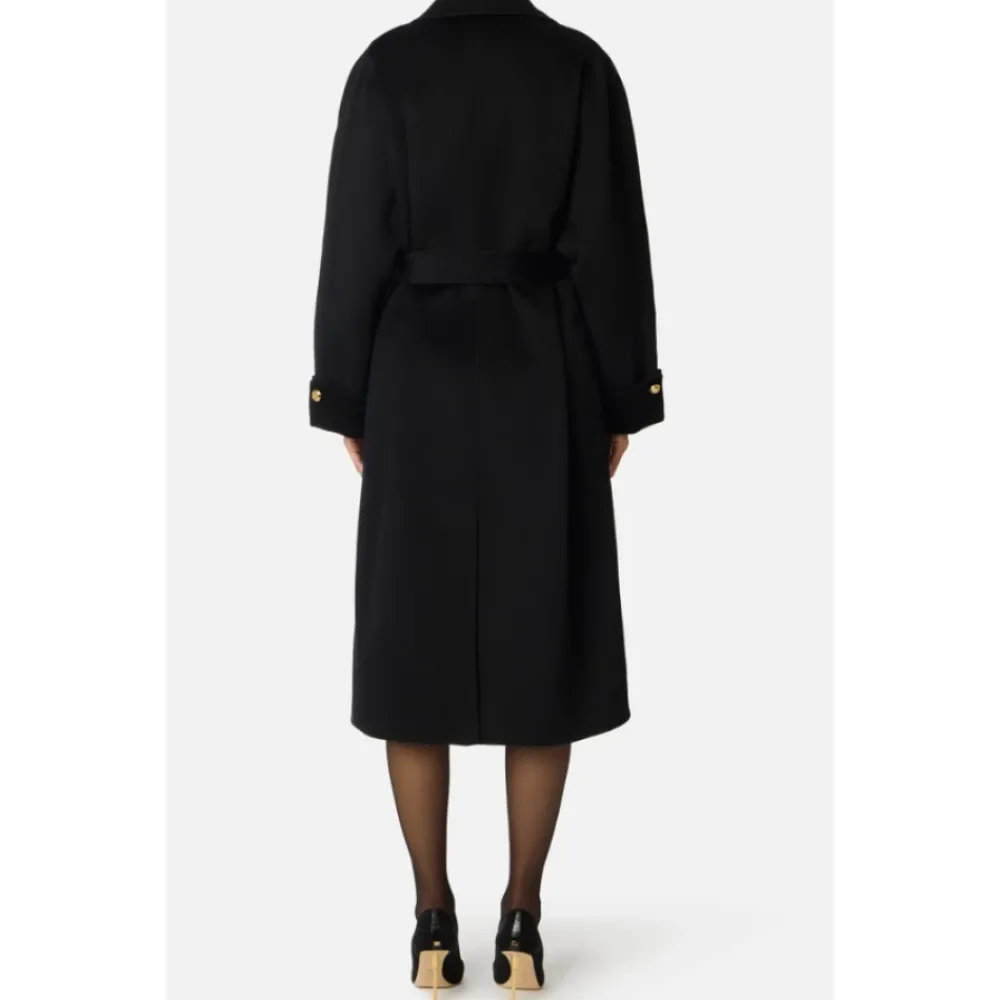 DAMES Elisabetta Franchi Trenchcoats & Mantels^e Wollen Omslagjas