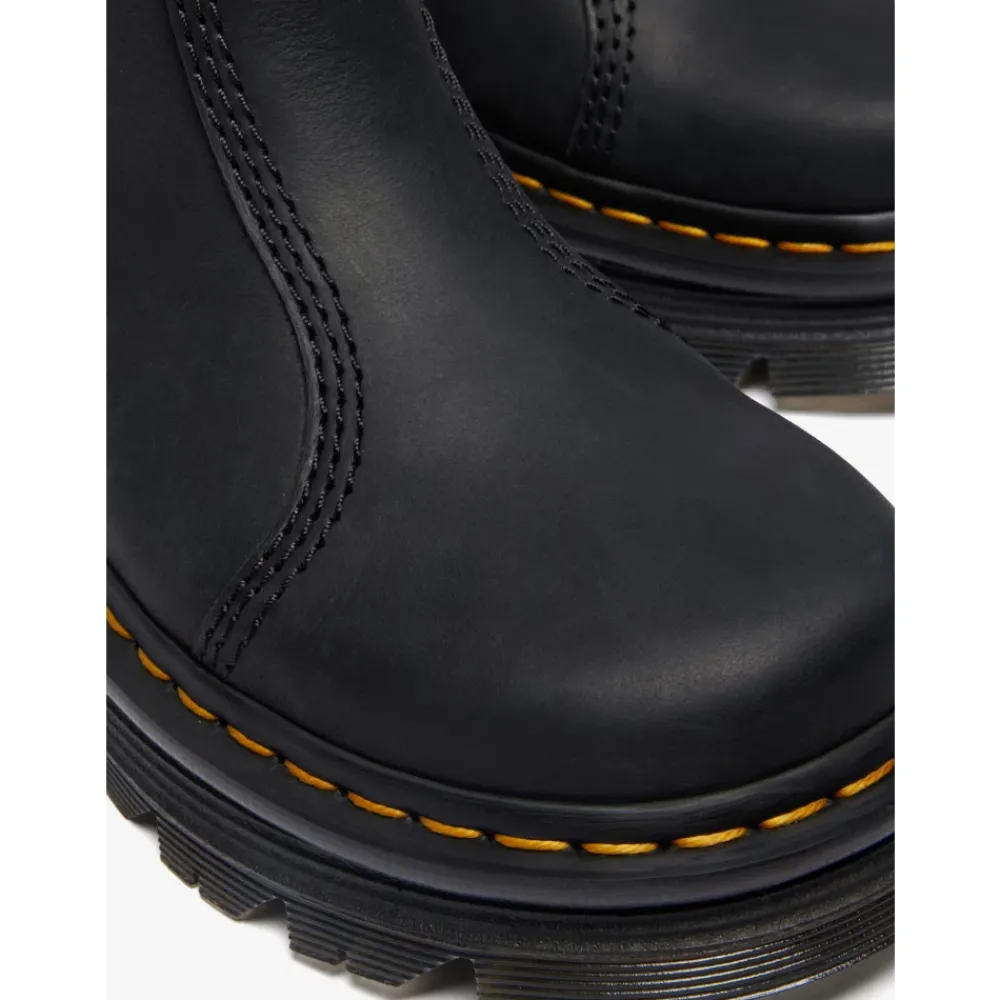 DAMES Dr. Martens Enkellaarsjes^e Wyoming Zebzag Rigger Laarzen