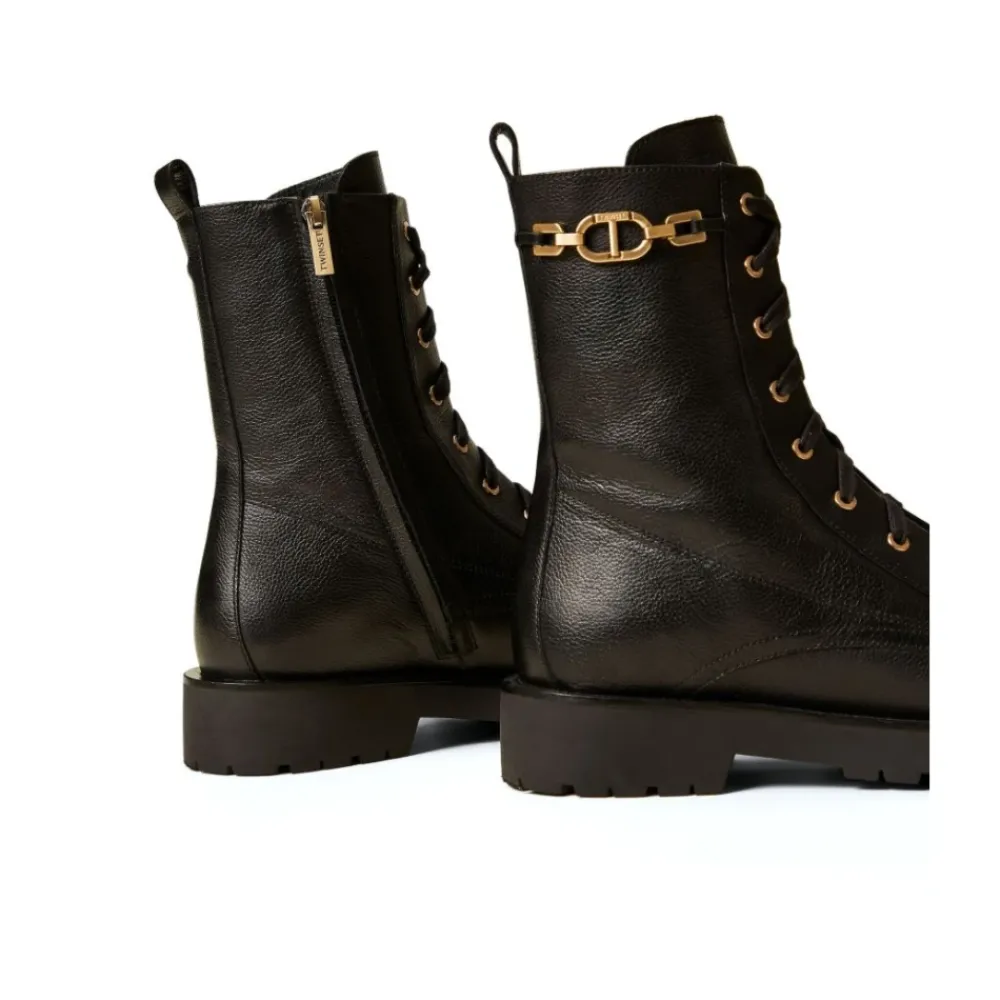 DAMES Twinset e Zijde & Nylon Laarzen