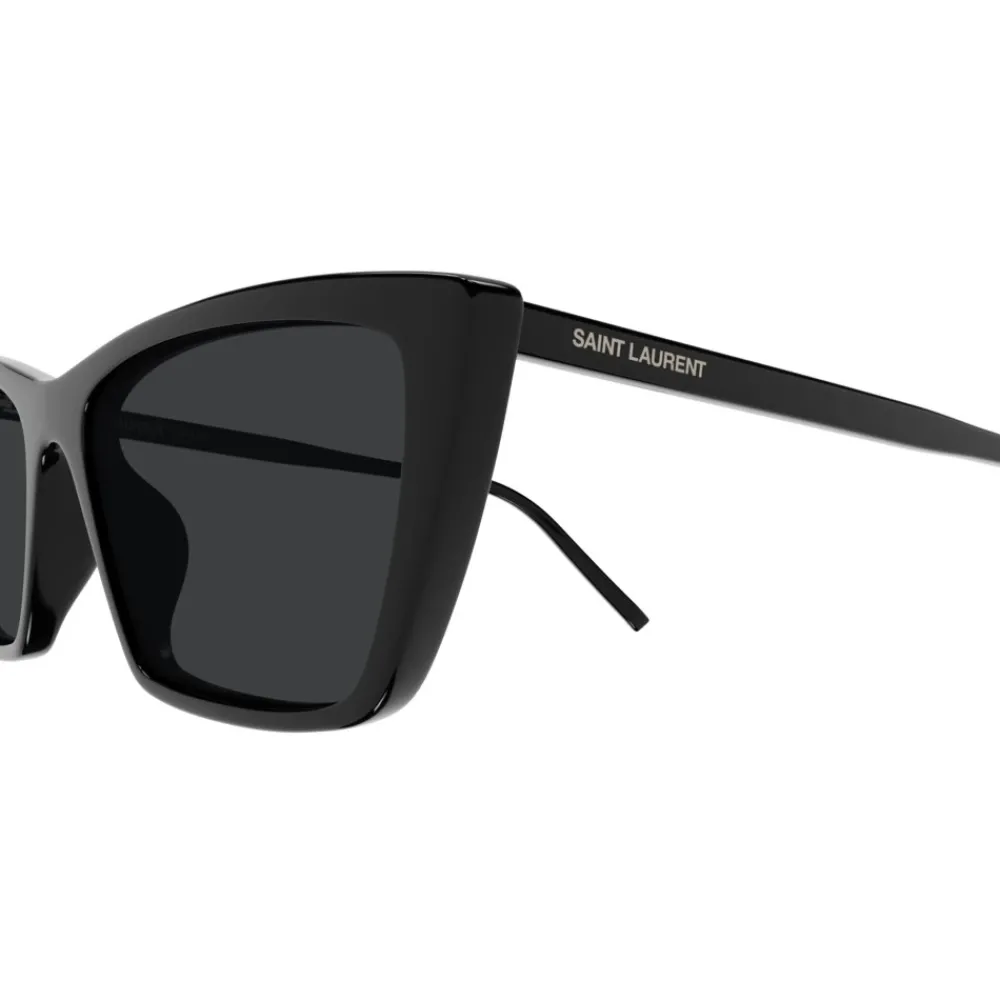 DAMES Saint Laurent /Grijs MICA DUNNE ZON Zonnebril